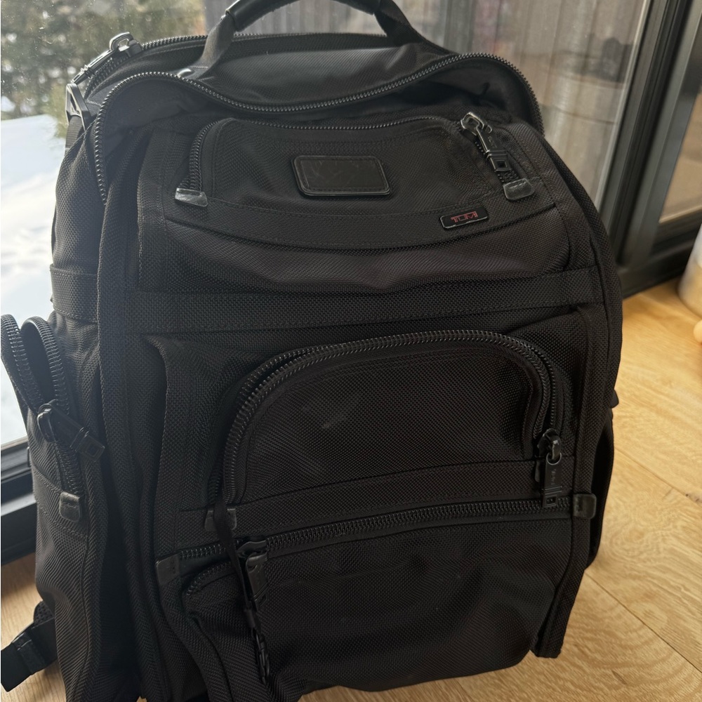 Tumi Charcoal Backpack for Men